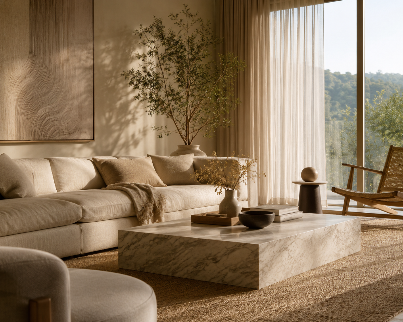 Rahasia Menciptakan Ruang Tamu Berkonsep "Quiet Luxury" Tanpa Harus Menguras Tabungan