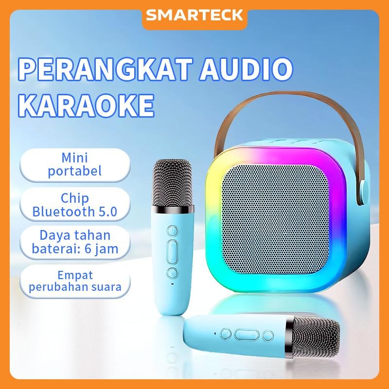 Review Speaker Karaoke Bluetooth Mini SmarTeck SK02 – Terjual 93.000+ dalam 28 Hari